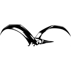 Rienda Libre Graphics - Decomural Pterodactyl Dinosaur Skeleton Ws-17554