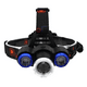 thumbnail image 1 of Potente Linterna Minera Led 8500lm T6 + Cob Azul, 1 of 3