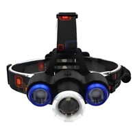 Genérico - Potente Linterna Minera Led 8500Lm T6 + Cob Azul