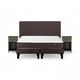 thumbnail image 1 of Cama Rosen Ergo T 2 Plazas Dividida + Muebles Lucio Café, 1 of 6
