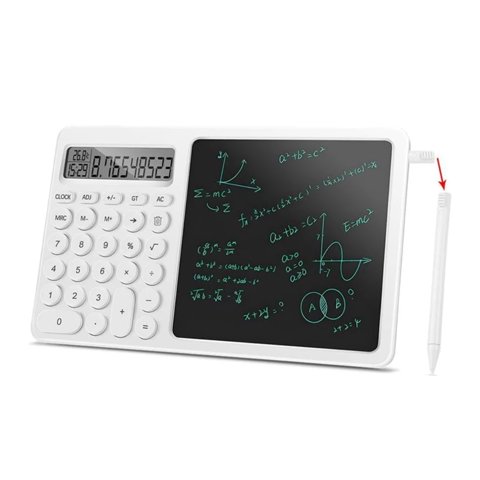 Oem - Calculadora De Escritorio Con Tablet Lcd 8 Pulgadas