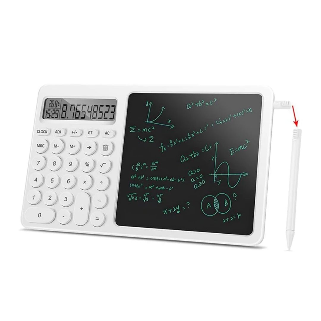 Oem - Calculadora De Escritorio Con Tablet Lcd 8 Pulgadas