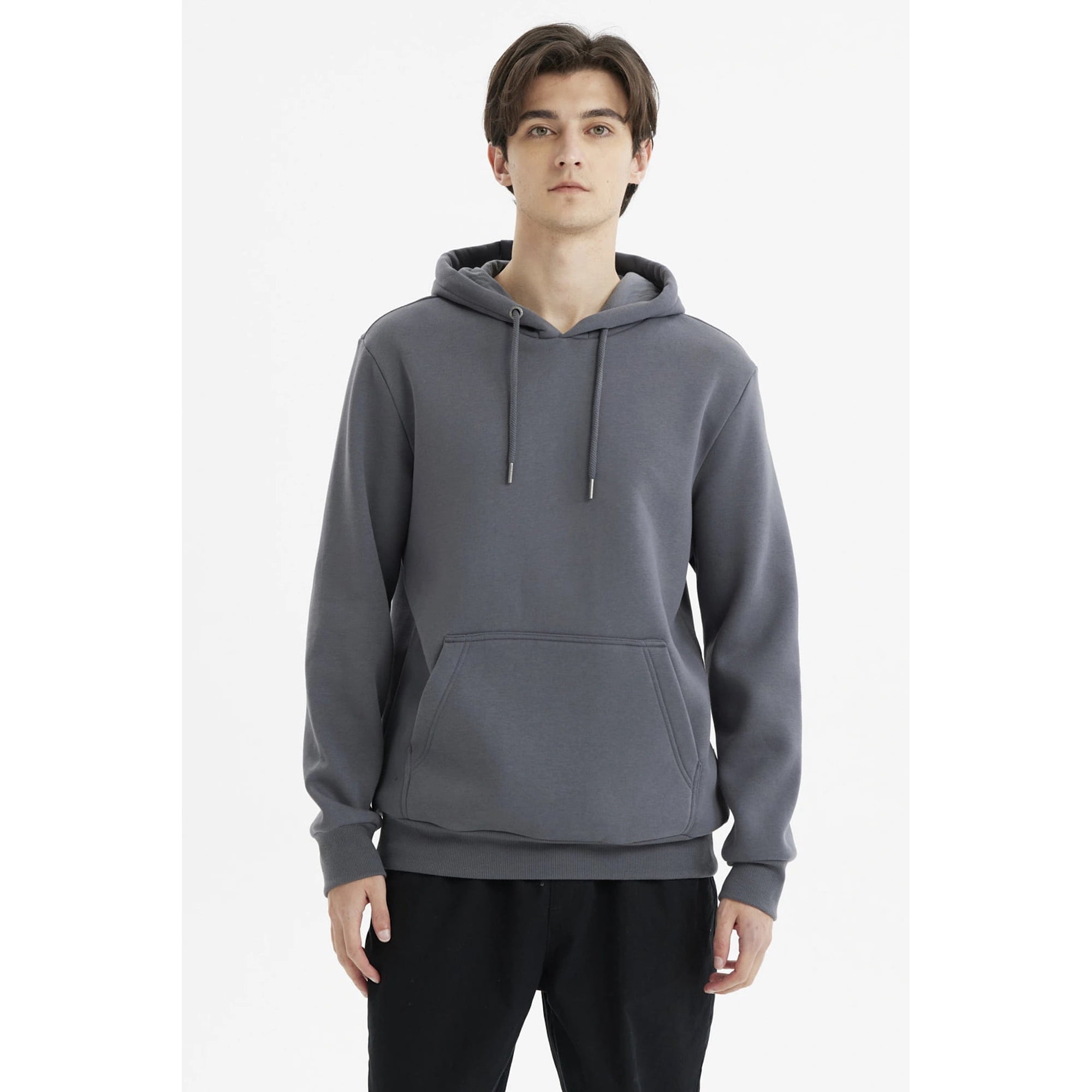 Fashionspark - Polerón Hombre Hoodie Básico Marengo