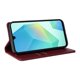 thumbnail image 4 of Funda Billetera de Cuero para Samsung Galaxy A26 con Tarjetero y Soporte - Tapa Magnética Rojo, 4 of 6