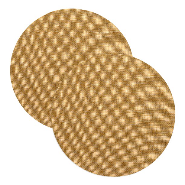 Uxcell 7.1" Difusor de Pantalla Redonda Antideslumbrante Cubierta de Lámpara para Suavizar la Luz Tostado 2 piezas
