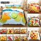 thumbnail image 1 of Thin Duvet Cover Set Double Bed Fruit Quilt Cover Bedding Set PCS with Pillowcase Beds, 1 of 5