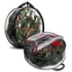 thumbnail image 1 of Bolsa de almacenamiento de corona de 2 paquetes, bolsa diaria clara, contenedor de almacenamiento de corona de Navidad con mango doble con cremallera y refuerzo para guirlanda de corona de t, 1 of 3