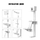 thumbnail image 4 of Wall Mount Bracket For PS5/PS4/Xbox/Switch Universal Controller/Headset/Remote, Game Accessory Holder, Gamepad Holder, 4 of 4
