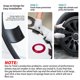 thumbnail image 3 of Protectores de llanta STELLEN TEC 51 cm negro mate – set de 4, 3 of 3