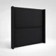 thumbnail image 3 of Respaldo con retorno 1,5 PLAZA - Liso medio acolchado (NEGRO), 3 of 3
