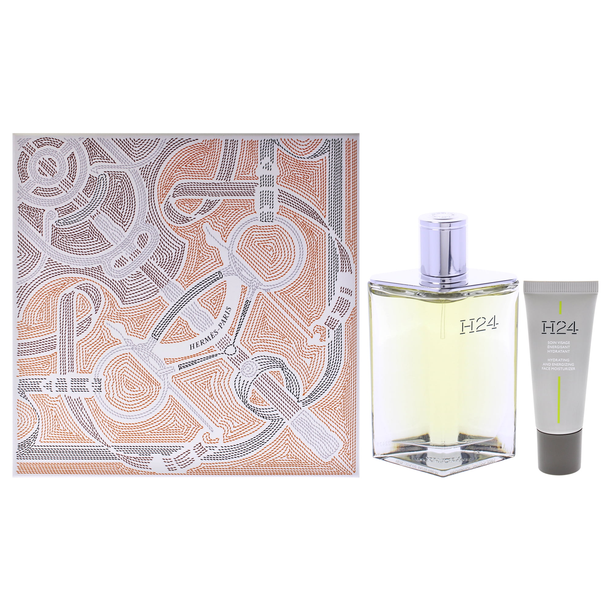 Set De Regalo Perfume Hermes H24 Edp 100ml Y Crema Hidratante Facial 19ml Hombre