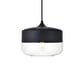 thumbnail image 1 of Lámpara Colgante Elegant Lighting Ashwell Metal y Vidrio Negro, 1 of 8