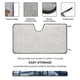 thumbnail image 2 of Dios De La Guerra Parasol Para Parabrisas Delantero Protector Plegable Visera Solar Para Auto Bloquea Rayos Uv Mantiene Tu Vehículo Fresco 150cm*70cm, 2 of 6