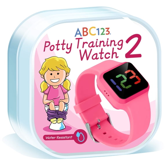 Reloj de entrenamiento para ir al baño ABC123 Baby Reminder, resistente al agua