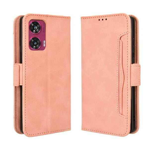 Funda Tipo Billetera FOXDOCK para Motorola MOTO Edge 50 Fusion 5G – Tapa Flip con Tarjetero