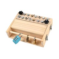 Magideal - Juego De Destornilladores Y Herramientas Para Niños, Juego De Simulación Realista, Actividad Motora, Juguete Educativo Sensorial Para Niños De 2, 3, 4