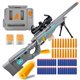 thumbnail image 1 of Pistola de Juguete GINCHO Blast‑N‑Load con Expulsión de Casquillos y 40 Dardos de espuma, 1 of 6