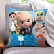 thumbnail image 1 of El Bebé Jefazo 3 Fundas de almohada de terciopelo con tema, regalos de funda de almohada, decoración para el hogar, cojín de lanzar, regalo de cumpleaños para fans y parejas.50*50cm., 1 of 6
