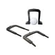 thumbnail image 4 of 3 Uds. De Puertas De Golf, Putter De Metal, Suministros De Práctica De Destino Con Bases, 2 Bases, 4 of 5