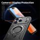 thumbnail image 5 of Para Apple iPhone 17 Pro Max Funda con Soporte de Anillo en O Magnético Invisible, Funda de Teléfono a Prueba de Golpes, Negro, para iPhone 17 Pro Max, 5 of 6