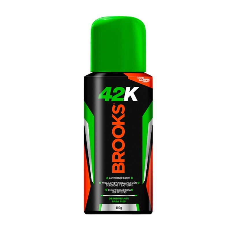 Brooks - Spray Desodorante Para Pies 42K Frasco