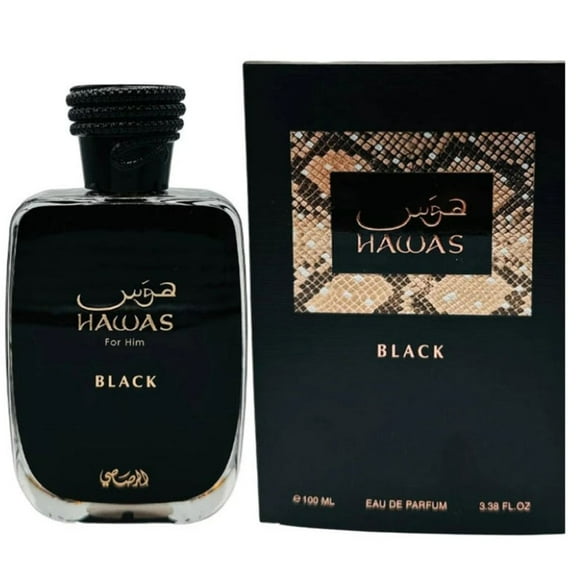 Rasasi Hawas Black EDP 100 ML Hombre