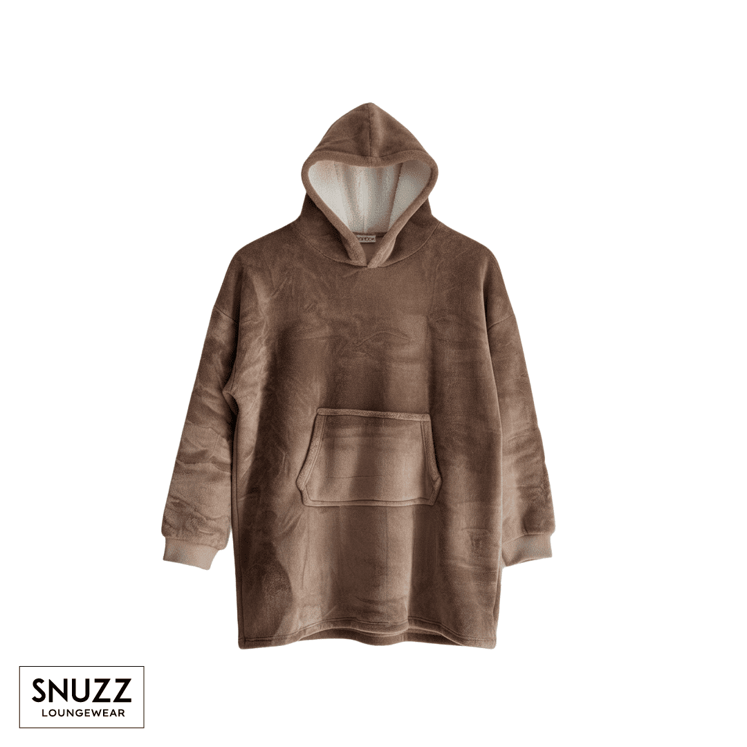 Poleron Manta Sherpa Beige Snuzz Loungewear 1 Un