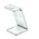 thumbnail image 4 of Cargador Inalámbrico 3 en 1 Plegable De Sobremesa Diseño Metálico Compatible Con iPhone AirPods Apple Watch Carga Rápida Inteligente Adaptación A La Corriente-Blanco, 4 of 6