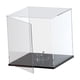 thumbnail image 4 of Caja De Almacenamiento De Fútbol Con Soporte Apilable, Diseño Transparente, Con Estante Para Pelotas, Color Negro, 4 of 5