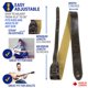 thumbnail image 2 of Correa para guitarra Perri's Leathers, cuero italiano, vintage, marrón, 2 of 7