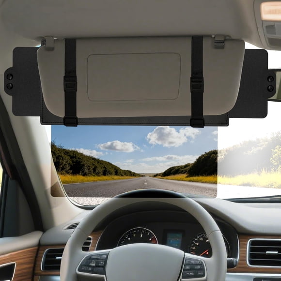 Extensor de parasol para coche Veharvim, lente polarizada UV400 PC