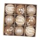 thumbnail image 1 of 9 Piezas De Adornos De Bolas De Navidad, Decoración De árbol DIY Para Fiesta De Año Nuevo, Estilo B, 1 of 5