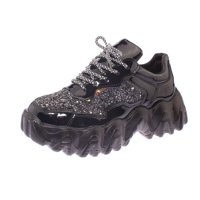 Vía Franca - Zapatilla Party Negro Bbo