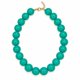 thumbnail image 2 of Collar Balloon Chicle Chunky De Cuentas Grandes Unisex turquesa 22, 2 of 3