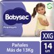 thumbnail image 1 of Pañales de Bebé Babysec Premium XXG, 1 of 6