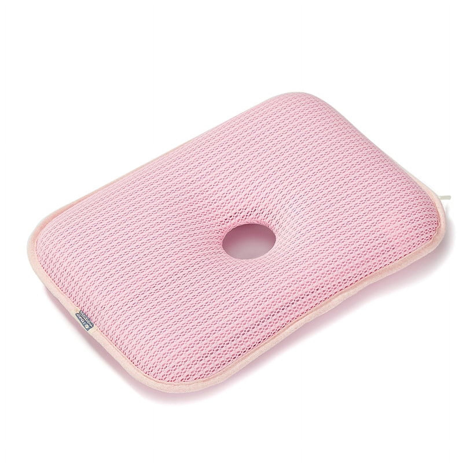 Babyluna - Almohada Para Bebés Anti-plagiocefalia Cojín Plano Rosado