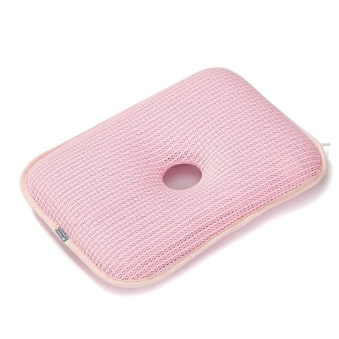 Babyluna - Almohada Para Bebés Anti-Plagiocefalia Cojín Plano Rosado