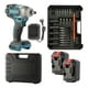 thumbnail image 1 of Llave Impacto Inalambrico 2 Baterias Brocas Desatornillador, 1 of 3