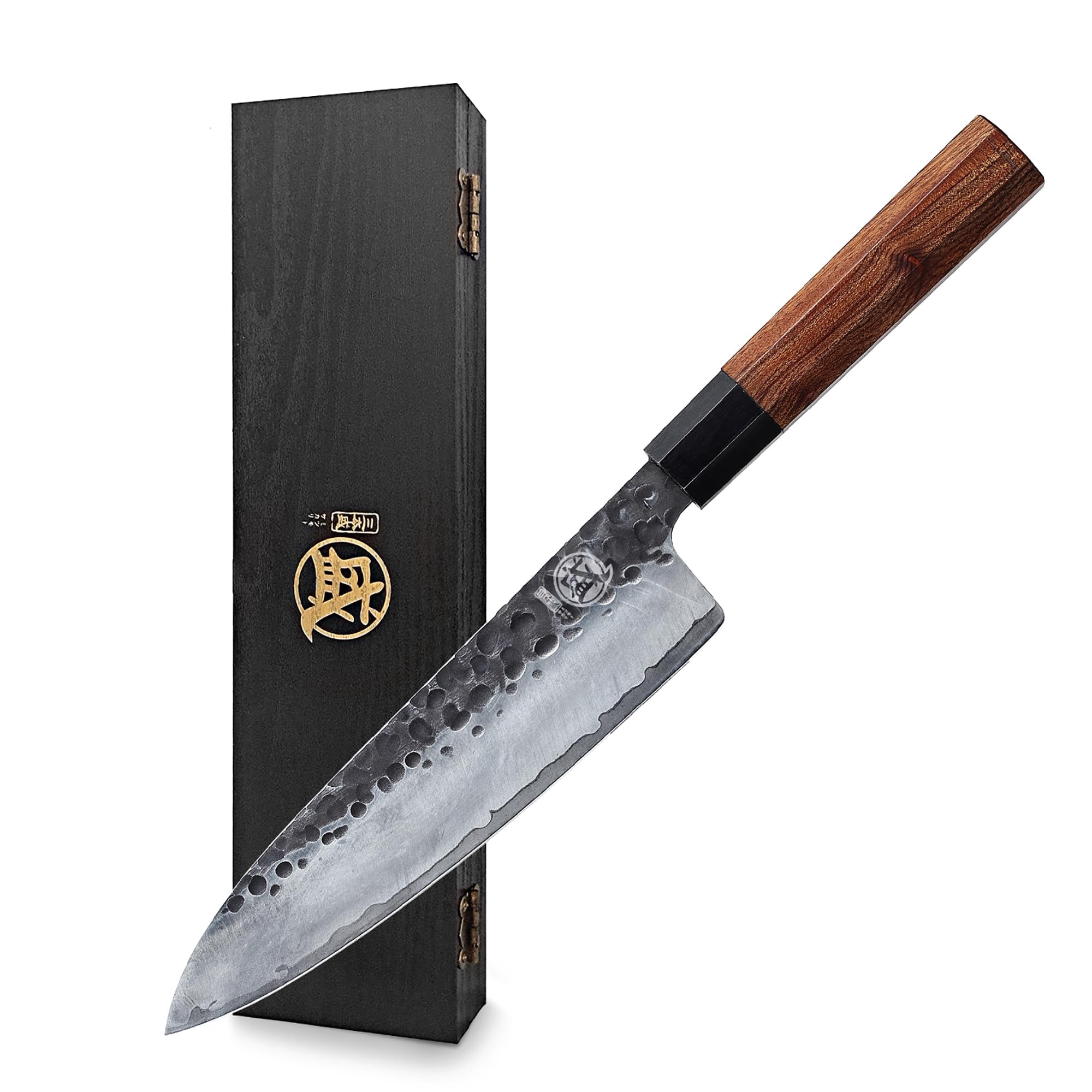 Cuchillo De Chef Mitsumoto Sakari Japanese Gyuto 20 Cm 9cr18mov Acero
