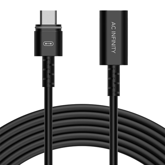 Cable de extensión AC Infinity UIS hembra a macho de 3 m para controlador AI+