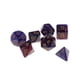 thumbnail image 4 of 7 Uds Dados Poliédricos D4 D6 D8 D10 D12 D20 Para Juegos DnD RPG Azul Púrpura, 4 of 5