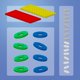 thumbnail image 2 of Paquete de accesorios PLUS PLUS: 2 placas base, 8 ruedas, coche, avión y tren, 2 of 5