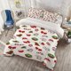 thumbnail image 1 of 3pcs Christmas Snowman Printed Polyester Bedding Set All-Season Use, 1 of 1