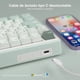 thumbnail image 4 of Teclado Mecánico Royal Kludge RK R98 Pro Skycyan RGB Español USB-C, 4 of 5