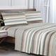 thumbnail image 1 of Sabanas Andes Microfibra Estampada Líneas Gris, 1 of 3