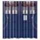 thumbnail image 1 of Cortina de ducha de Doctor Who Police Box con ganchos, tamaño 66 x 72 pulgadas, 1 of 3