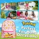 thumbnail image 2 of Mochila escolar Pokemon Kids Pikachu Eevee Pokeball Pink, 2 of 3