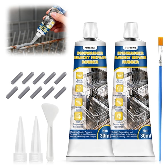 Kit de recubrimiento reparador para rejillas de lavavajillas Mshunya 60 ml