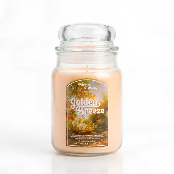 Vela Aromática Golden Breeze 470 g Fragancia Intensa