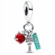 thumbnail image 1 of Dangle Charm Pandora NYC Apple Torch And Street Sign Triple, 1 of 2